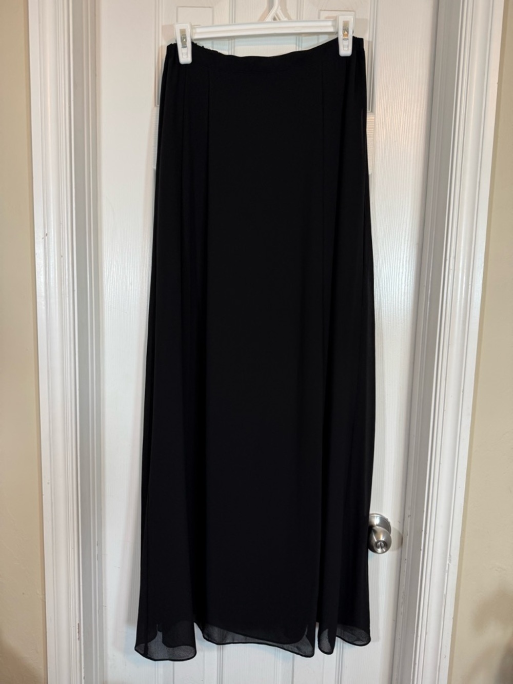 Naked Zebra Black Maxi Skirt Size M